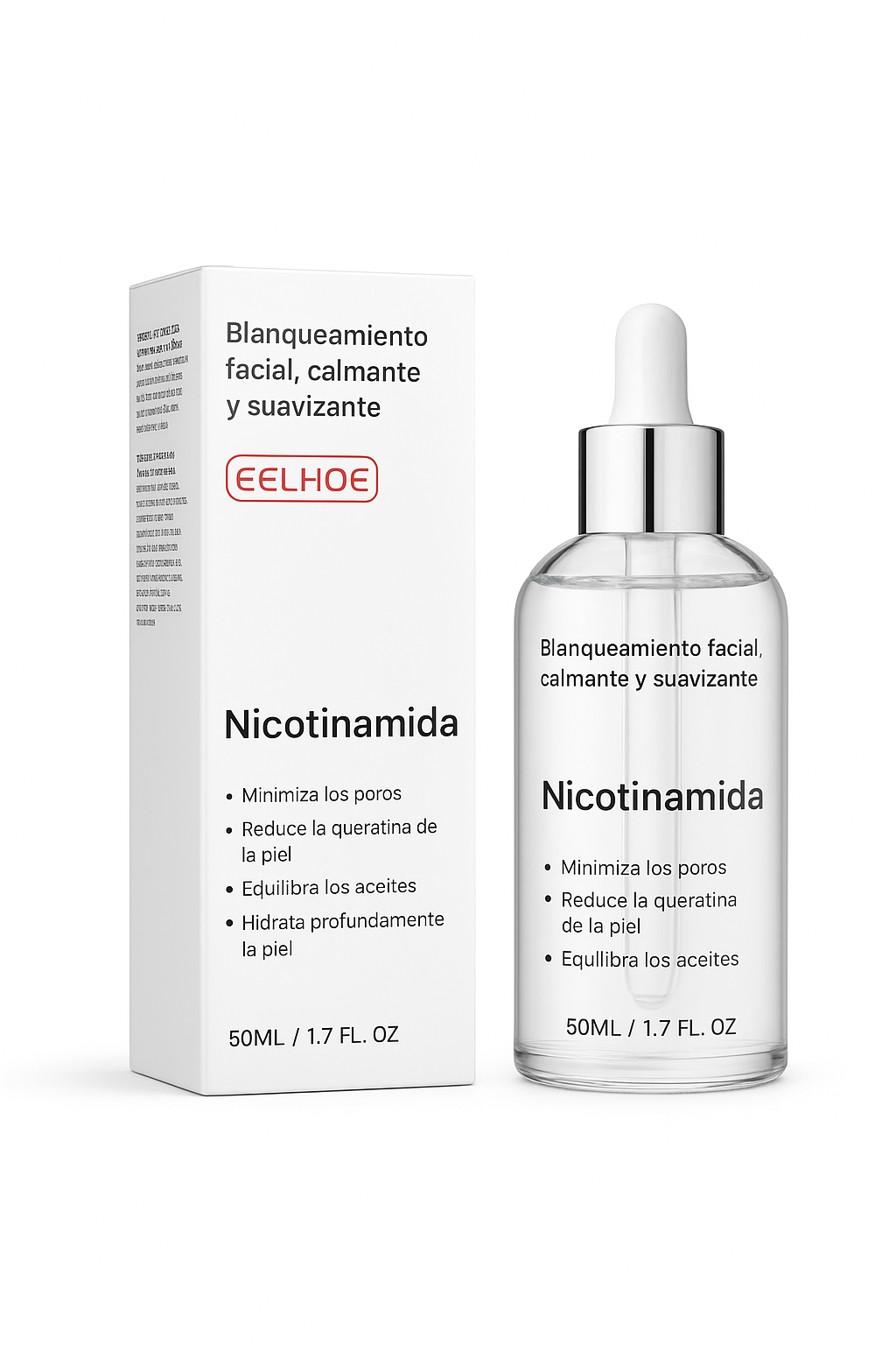 Sérum facial con nicotinamida